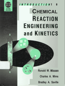 Missen W. Ronald. (1999) - Chemical Reaction Engineering and