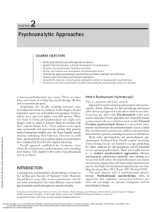 Counseling and Psychotherapy CH2