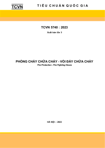 TCVN 5740 2023-VOI DAY CHUA CHAY