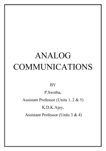 ANALOG COMMUNICATIONS-18