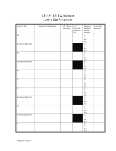 Worksheet-LewisDotStructures