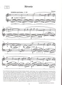 ABRSM 20212022 Gr8 C6 Reverie Debussy