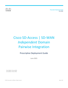 Cisco-SD-Access-SD-WAN-Independent-Domain-Guide