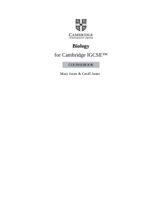 Cambridge IGCSE™ Biology Coursebook with Digital Access