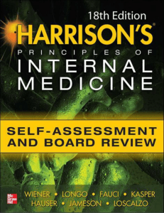 01.Harrison Internal Medicine Self-Assessment 18th ed