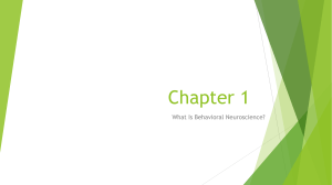 Chapter 1 - Slides Posted