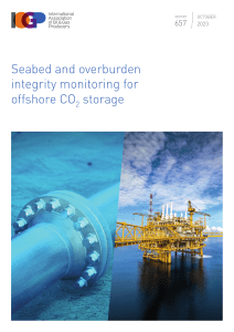 IOGP Seabed and overburden Integrity Monitoring
