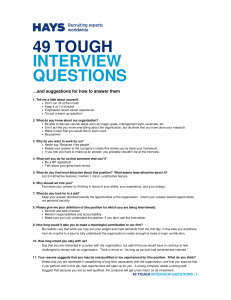 49 Tough Interview questions (2)