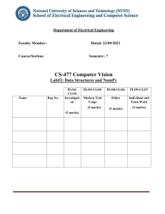 CV Lab 2