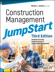 Construction Management JumpStart - Barbara Jackson
