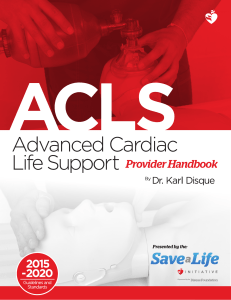 Advanced Cardiac Life Support Provider Handbook 2015-2020 ( PDFDrive )
