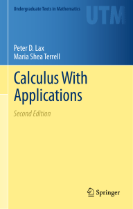 Calculus with Applications (2014)