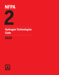 NFPA 2 2020 Hydrogen Technologies Code