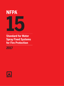 NFPA 15-2017