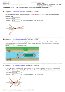 Physics Homework: Forces, Motion, Tension Problems