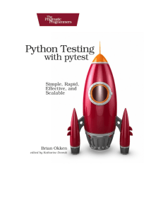 Python Testing with Pytest (Brian Okken)