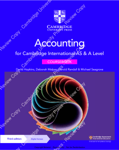 New-Accounting AS and AL coursebook
