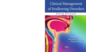 Clinical Management of Swalloing Disorders by Murry 5th Edition PDF