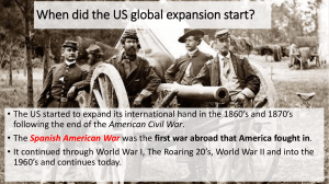 United States Global Expantion