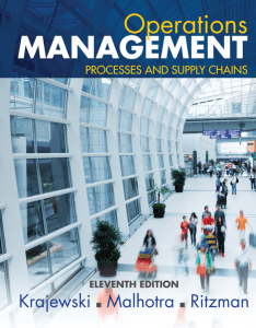 Lee J Krajewski  Manoj K Malhotra  Larry P. Ritzman - Operations Management  Processes and Supply Chains-Pearson (2018)