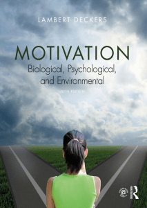 Deckers, Lambert - Motivation  biological, psychological, and environmental-Routledge (2018)