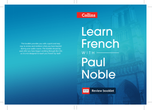 06. Learn French with Paul Noble author Paul Noble