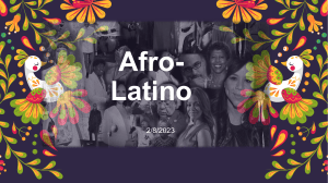 Afro-Latino