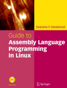 Guide to Assembly Language Programming i
