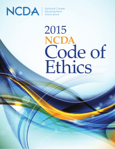 ncda code of ethics for web