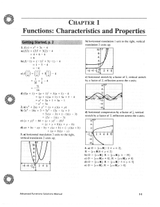 Nelson Advanced Functions 12 Solutions