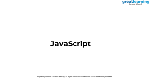 JavaScript in Hindi GLA