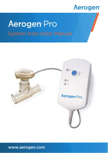Aerogen-Pro-Instruction-Manual ROW