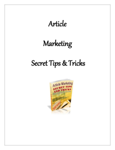 Article-Marketing-Secret-Tips-And-Tricks-free-pdf-download