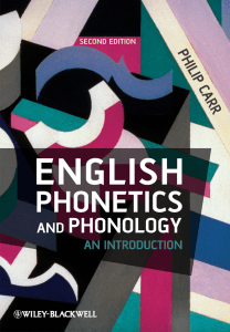 Philip Carr - English Phonetics and Phonology  An Introduction-Wiley-Blackwell (2013)