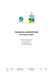 TD12 - Technical Description SC-Power Plant
