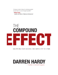 The compound effect