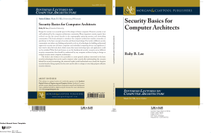Security Basics for Computer Architects-lee2013