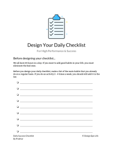 Design-Your-Daily-Checklist-For-Success-Design-Epic-Life