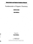 Organic Chemistry Study Guide & Solutions Manual, 7th Ed.