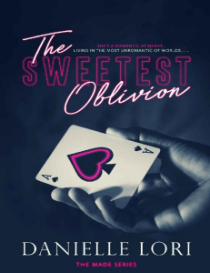 The Sweetest Oblivion - Danielle Lori