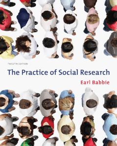 The Practice of Social Research 12th - Babbie
