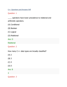 c++-questions-and-answers