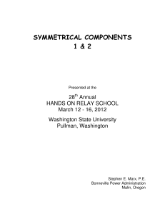 Symmetrical Components v2