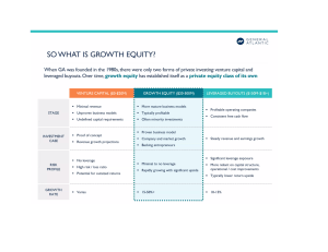 Growth Equity: Venture Capital vs. Leveraged Buyouts