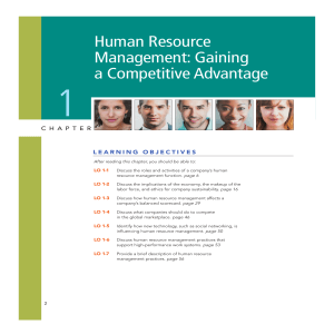 Confirming Pages Human Resource Management