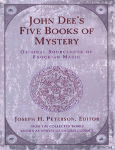 john-dees-five-books-of-myster-joseph-h-peterson
