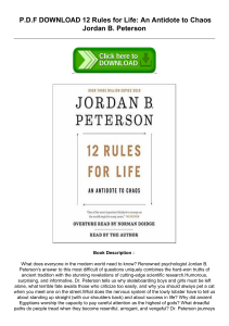 -DOWNLOAD-12-Rules-for-Life-An-Antidote-to-Chaos-by-Jordan-B-Peterson