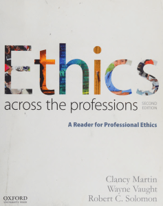 Ethics Across The Professions