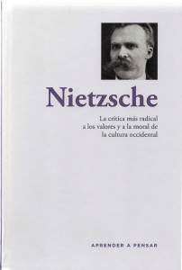 Aprender a pensar - 03 - Nietzsche