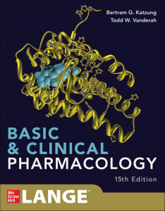 Katzung Basic and Clinical Pharmacology, 15th Edition